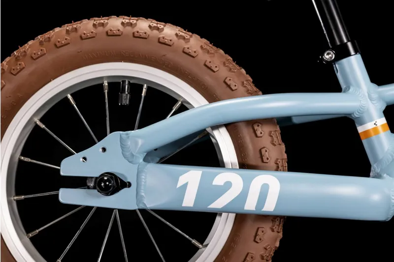 Cube Cubie 120 Walk 12 Inch Kids Bike 2025 In Light Blue/White -3