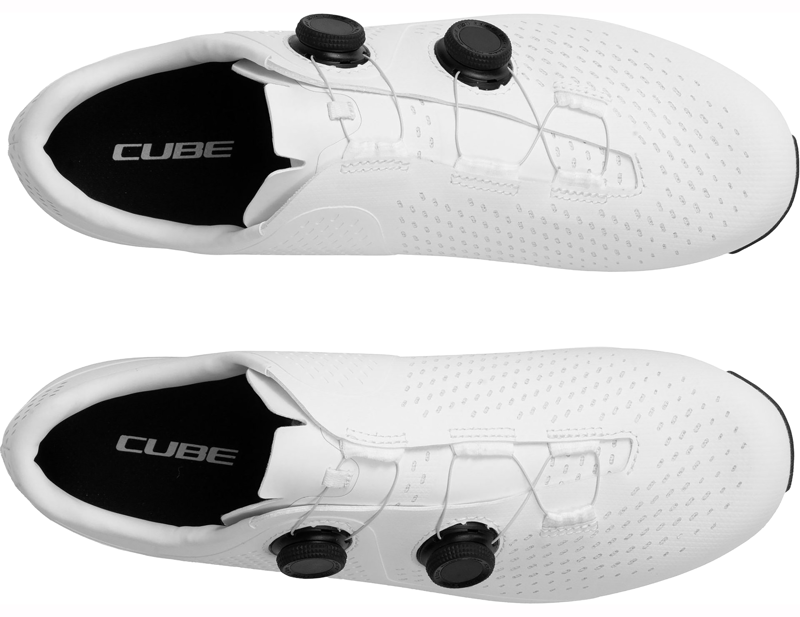 CUBE Sydrix Pro Road Cycling Shoes in White-4