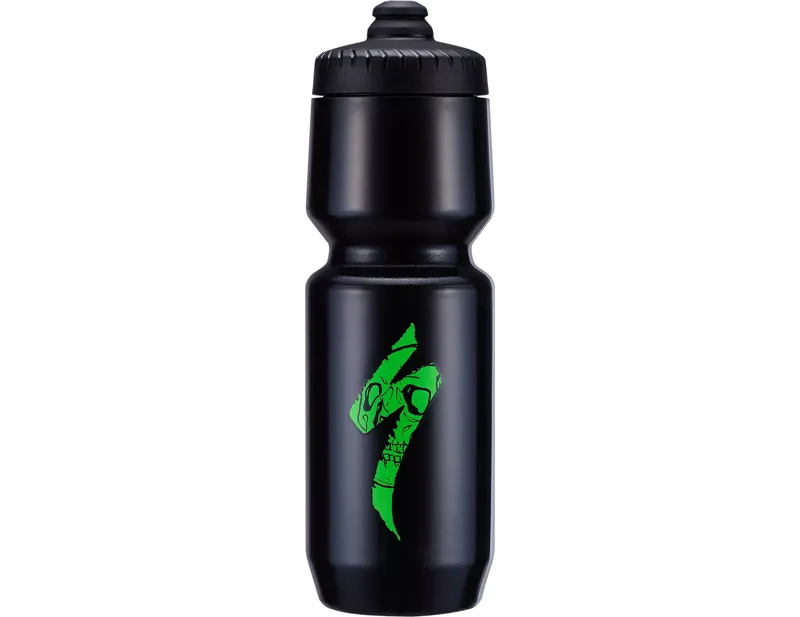 Balfes Bikes Specialized Purist Omni 26oz Bottle in Green Skull | Free postage over £30, £10 off first order, price match & 0% finance.