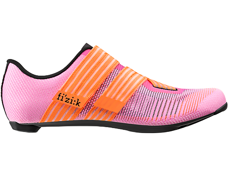 Fizik Vento Powerstrap Aeroweave Road Cycling Shoes in Coral