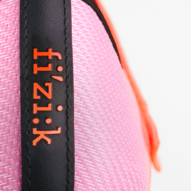 Fizik Vento Powerstrap Aeroweave Road Cycling Shoes in Coral-6