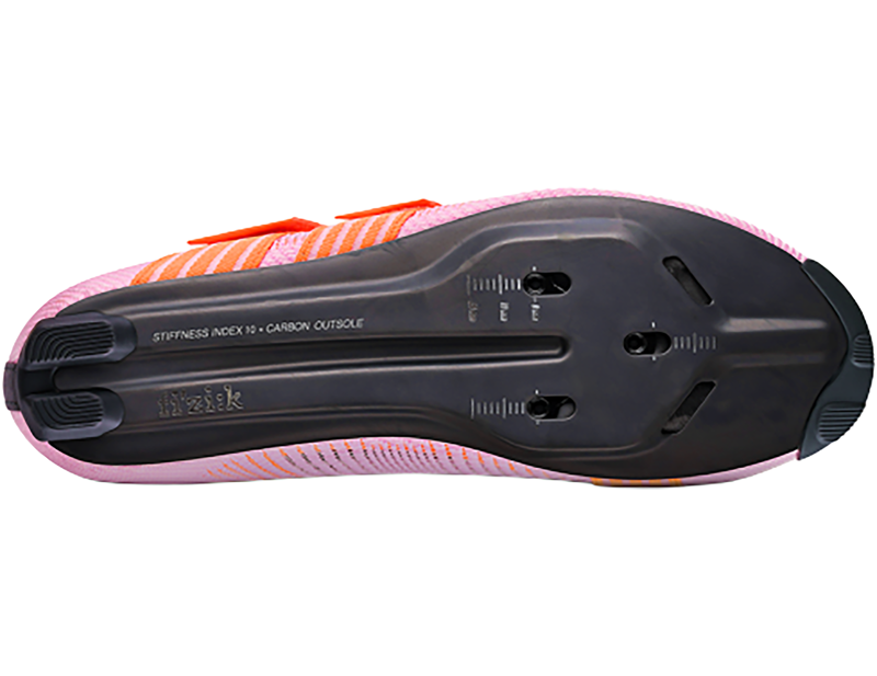 Fizik Vento Powerstrap Aeroweave Road Cycling Shoes in Coral-5