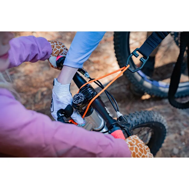 Kids Ride Shotgun Quick Fit MTB Tow Rope in Black-8