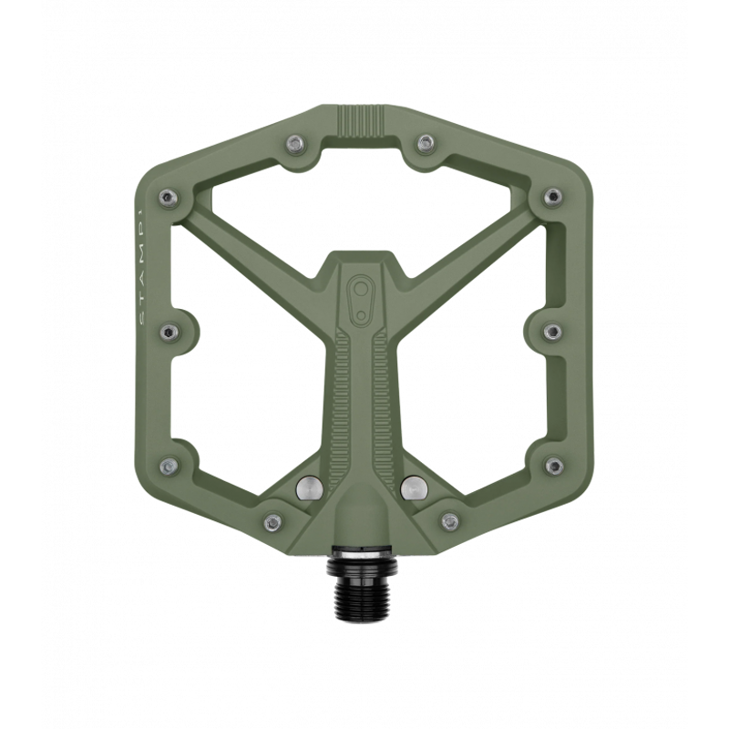Crankbrothers Stamp 1 Gen 2 Pedals in Green-1