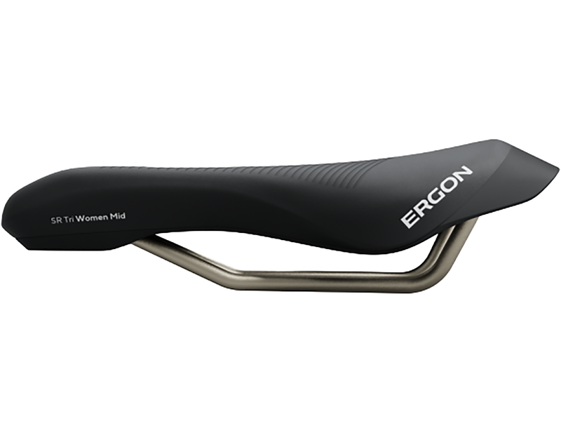 Ergon SR Tri Women's Mid Position Saddle in Black-2