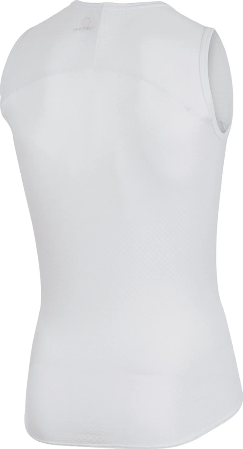 Castelli Pro Issue Sleeveless Base Layer in White -1