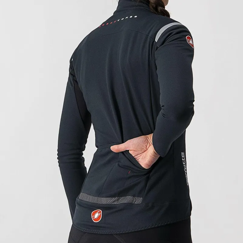 Castelli Perfetto RoS Women's Long Sleeve Jacket in Blue-3