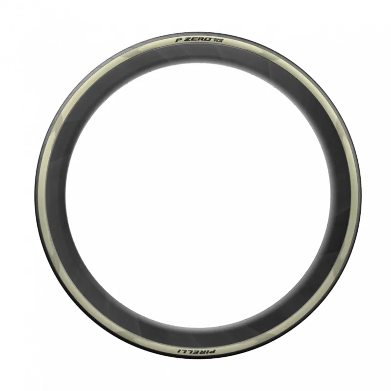Pirelli P ZERO Race TLR Retro 700c Tyre Pair in Black/Cream with 2 x Pirelli P Zero Sealant 60ml in Yello-3