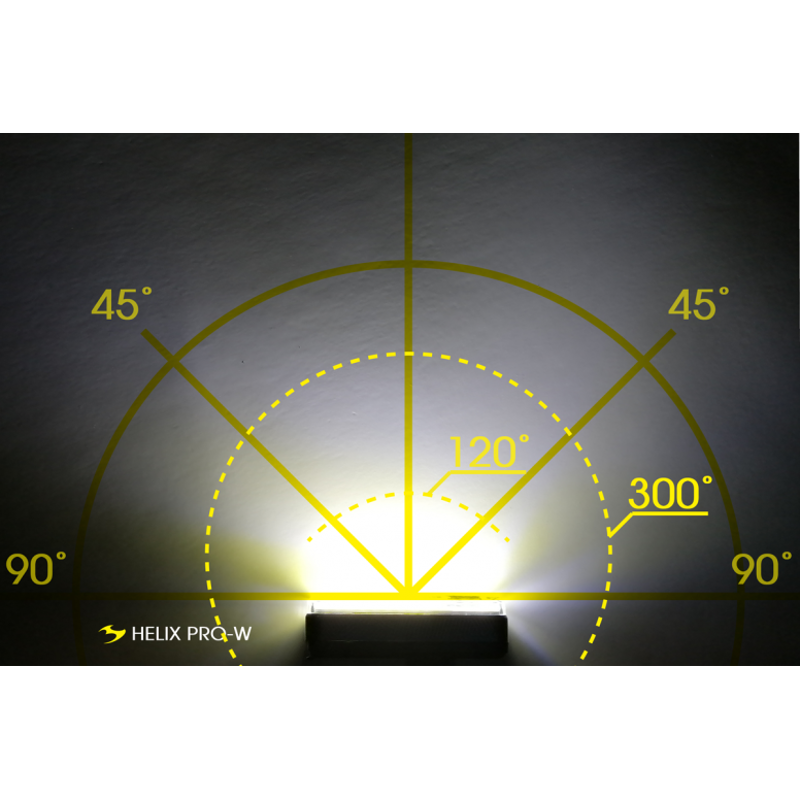 Moon Helix Pro-W 250lm Rechargeable Front Light in Black-1