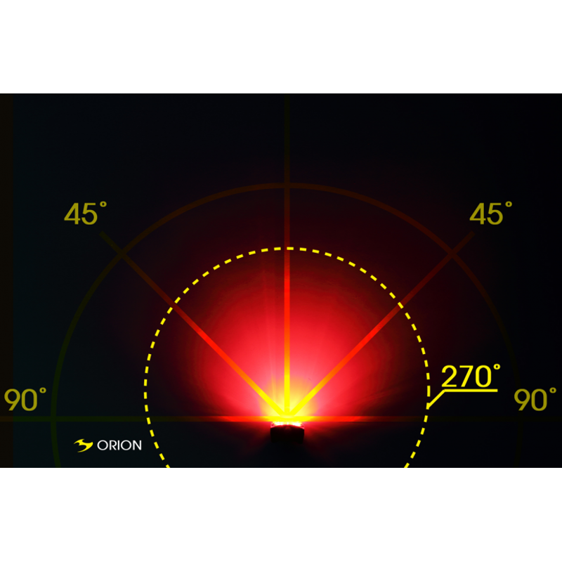 Moon Meteor 400lm and Orion 50lm Front and Rear Rechargeable Light Set in Black-4