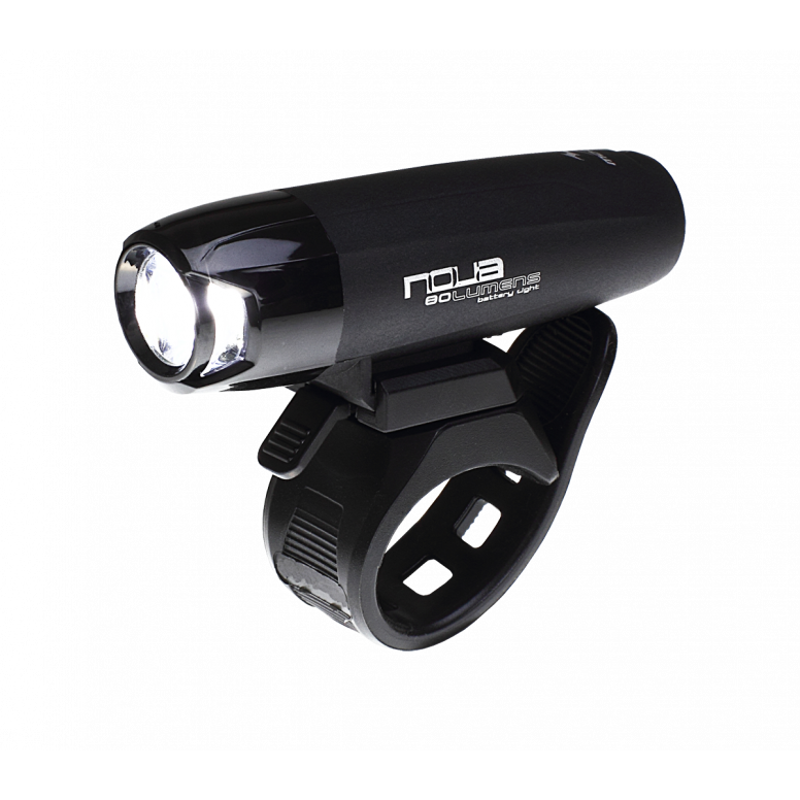 Moon Nova 100lm and Pulsar 25lm Front and Rear Light Set in Black-1