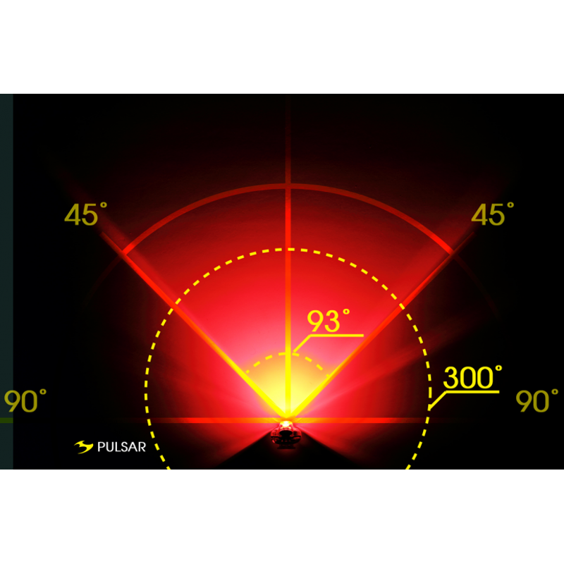 Moon Nova 100lm and Pulsar 25lm Front and Rear Light Set in Black-4