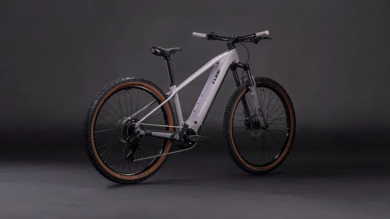 Cube Reaction Hybrid Performance 600 Electric Mountainbike 2026 in Plumgrey/Black-6