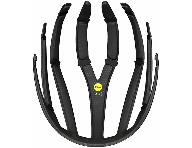 MET Trenta 3K Carbon MIPS Air Pads for Large Size Helmet in Black