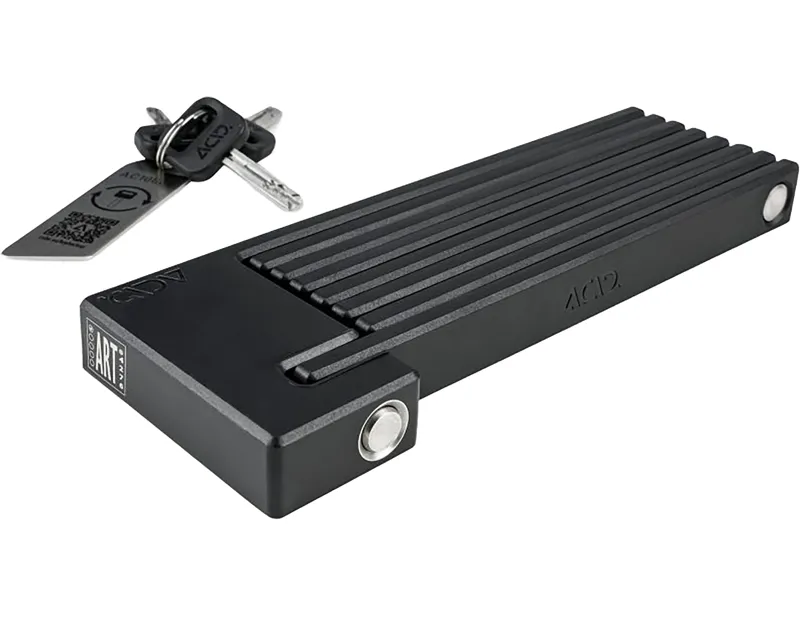 Balfes Bikes Acid Folding Lock Rigid 120 Pure Art1 in black | Free postage over £30, £10 off first order, price match & 0% finance.