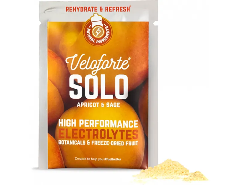 Veloforte Hydration Solo Electrolytes in Apricot and Sage - 12 Pack-1