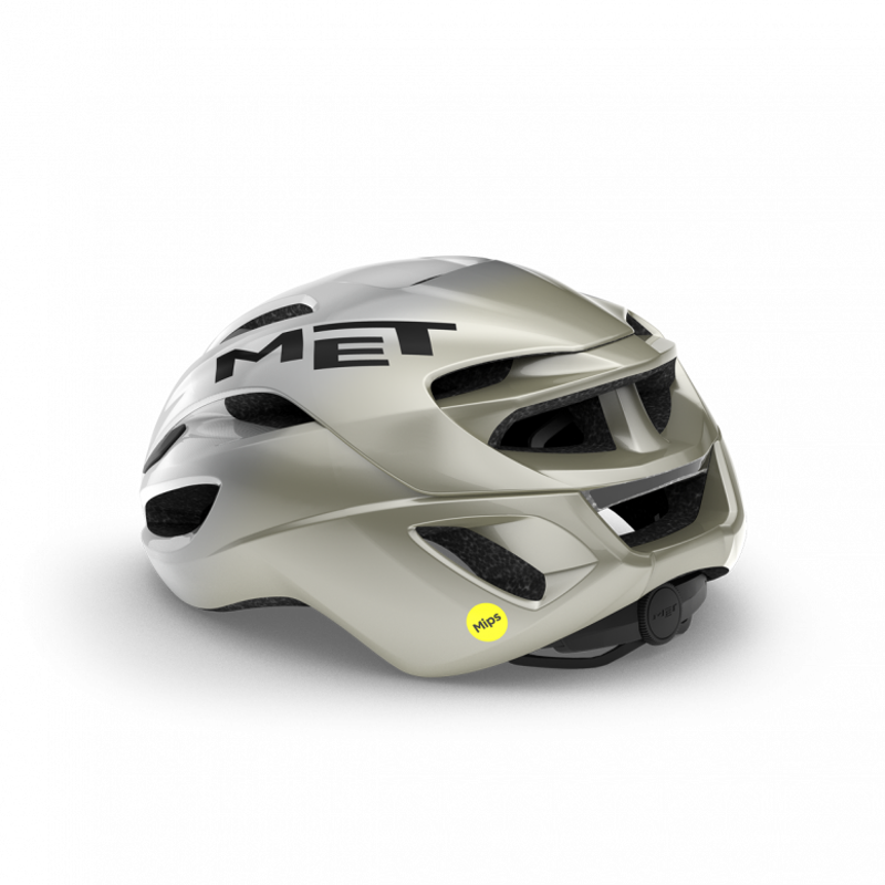 MET Rivale MIPS Helmet in Silver Grey-2