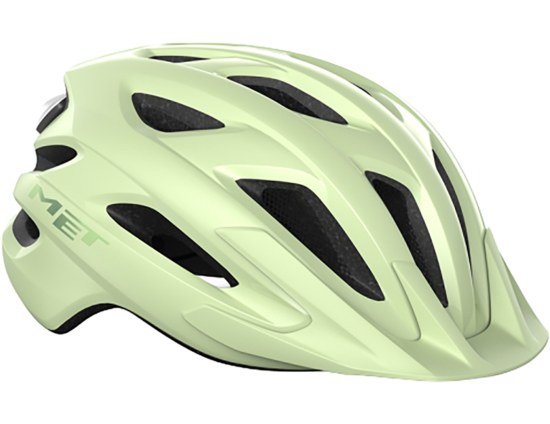MET Crossover Helmet 52-59cm in Mint Green