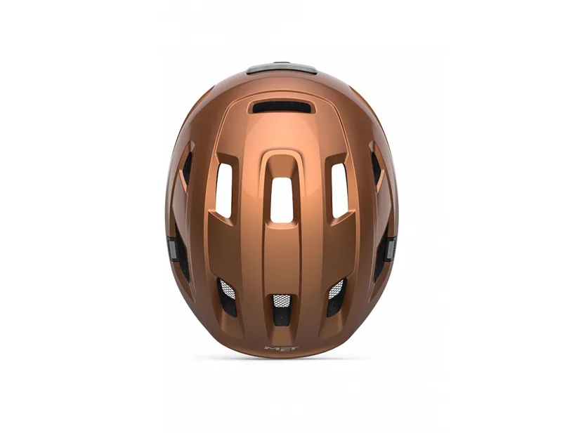 MET E-Mob Urban Helmet in Copper-3