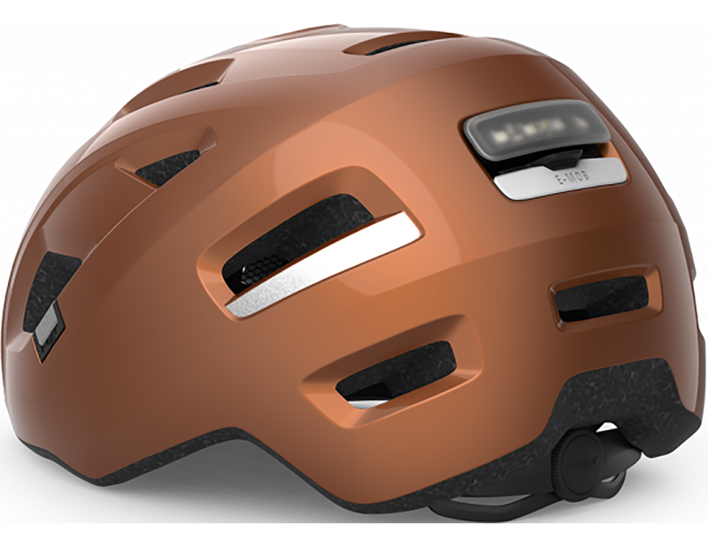 MET E-Mob Urban Helmet in Copper-2