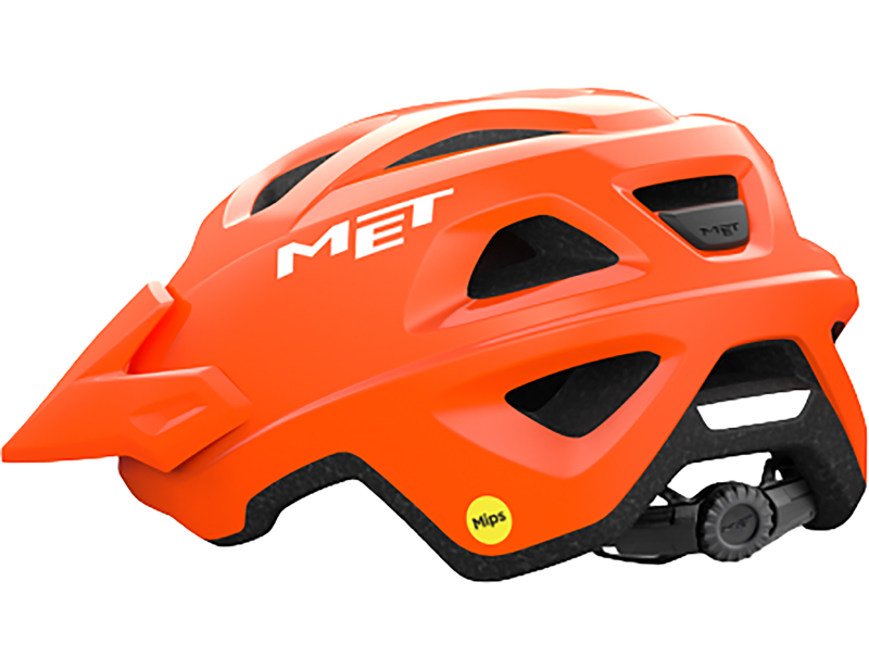 MET Eldar MIPS Kids Helmet in Neon Orange-2