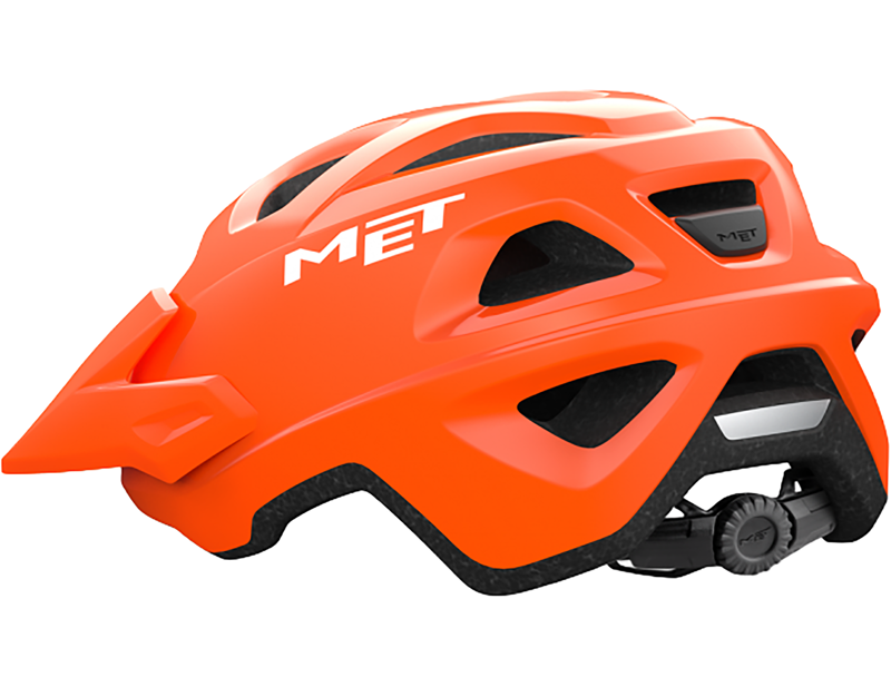 MET Eldar Kids Helmet in Neon Orange-2