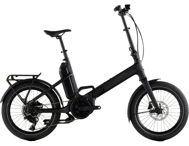 Cube Fold Hybrid 545 Electric Folding bike 2026 in Coal/Reflex