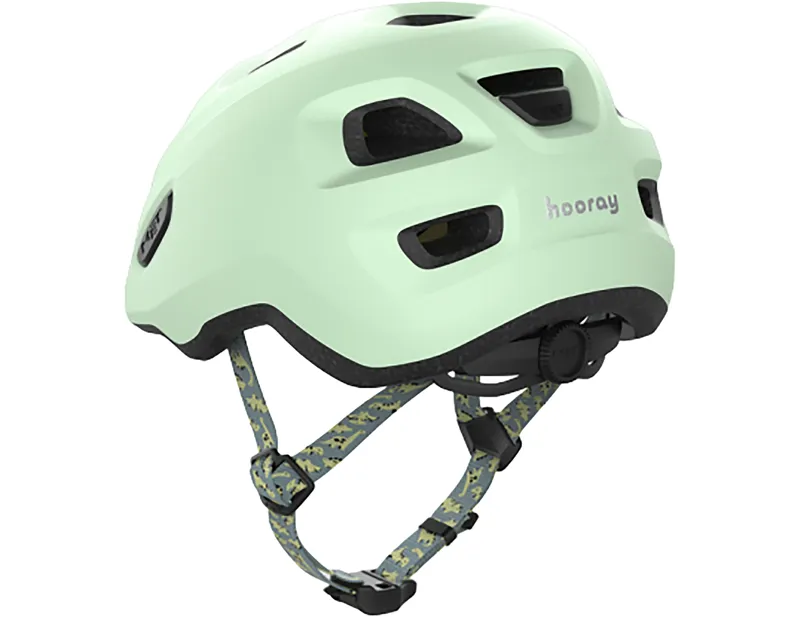 MET Hooray Kids Helmet in Frosty Green-3