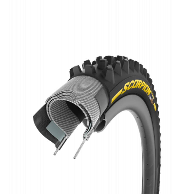 Pirelli Scorpion Race DH Mud Tyre 29x2.4 in Black-4
