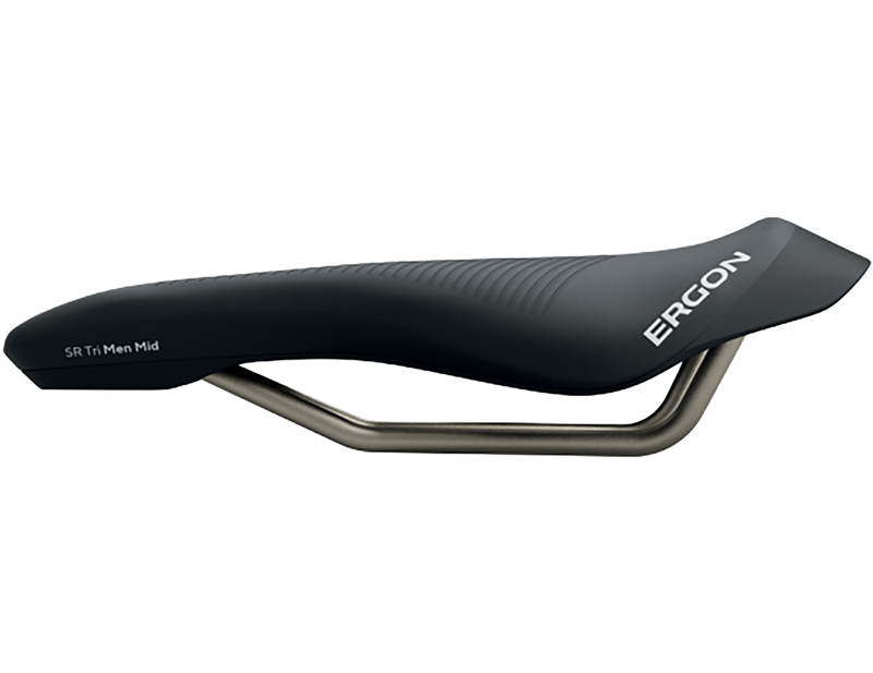 Ergon SR Tri Men's Mid Position Saddle in Black-3