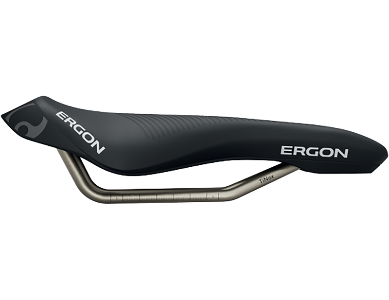 Ergon SR Tri Men's Mid Position Saddle in Black-2