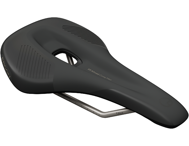 Balfes Bikes Ergon SR Allroad Comp Men's Saddle in Black | Free postage over £30, £10 off first order, price match & 0% finance.