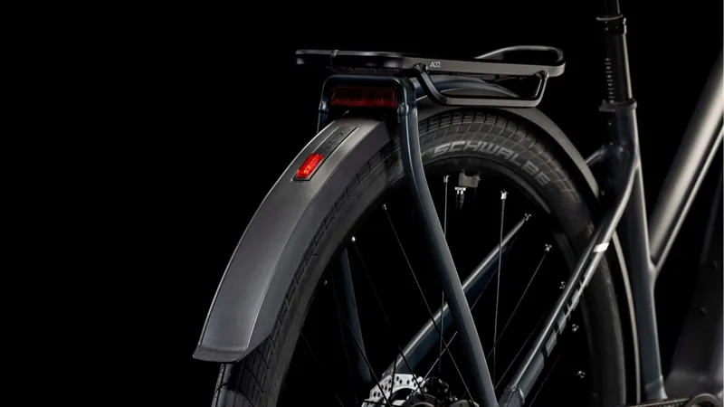 Cube Kathmandu Hybrid Comfort Pro 800 Electric Hybrid Bike 2025 in Night/Chrome-3