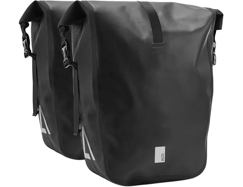Balfes Bikes Acid Pannier Bag Pure 20/2 Cilink in Black - pair | Free postage over £30, £10 off first order, price match & 0% finance.