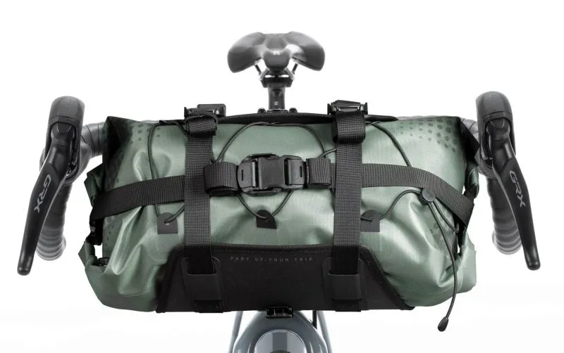 Acid Handlebar Bag Pack Pro 15 in Green/Black-3
