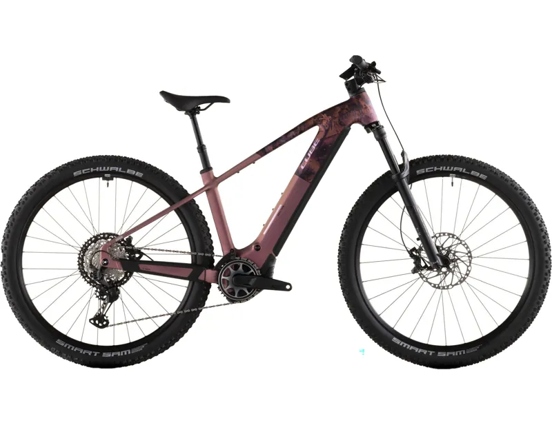 Cube Reaction Hybrid SLX 800 Electric Mountain Bike 2026 in Shiftblush/Art