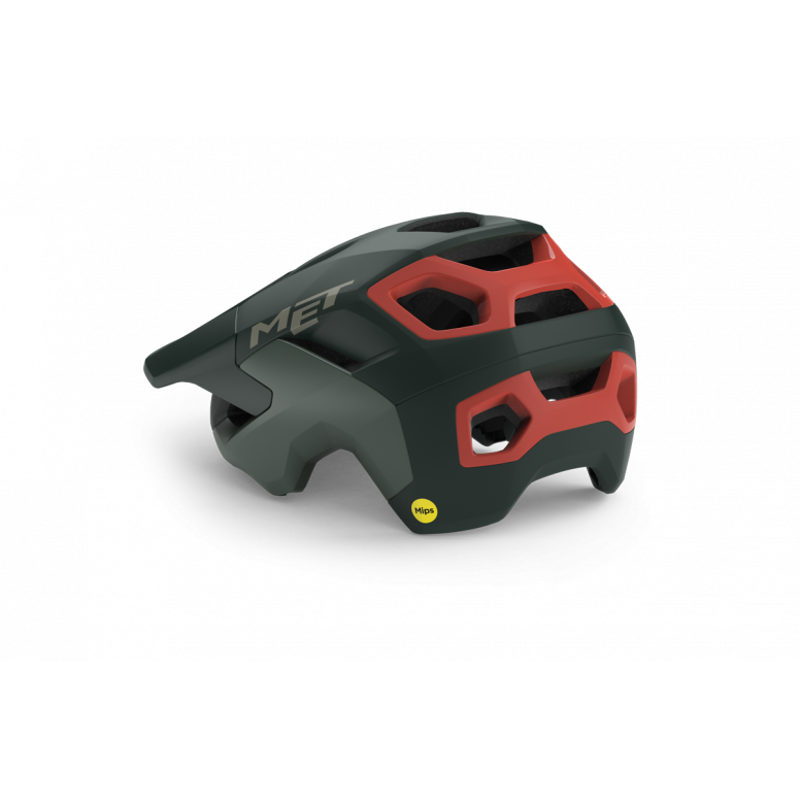MET Revo MIPS Helmet in Forest Green-2
