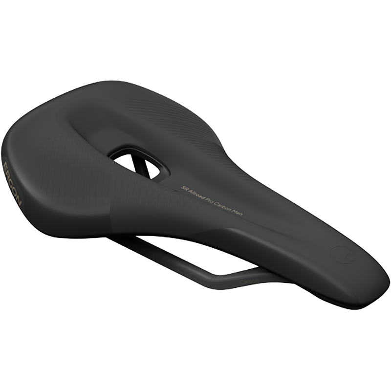 Balfes Bikes Ergon SR Allroad Pro Carbon Men's Gravel Saddle in Black | Free postage over £30, £10 off first order, price match & 0% finance.
