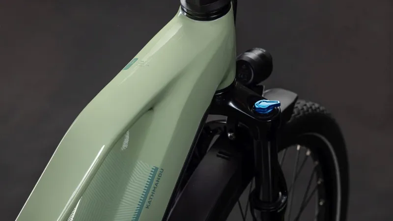 Cube Kathmandu Hybrid One 800 Trapeze Electric Hybrid Bike 2026 in Pea Green-1