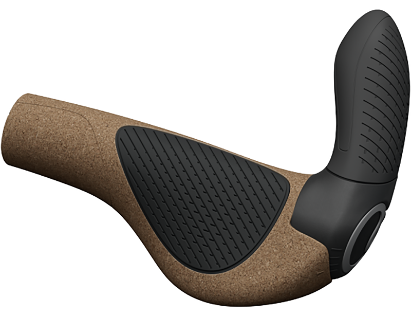 Balfes Bikes Ergon GP3 Evo Biokork Grips in Brown/Black | Free postage over £30, £10 off first order, price match & 0% finance.