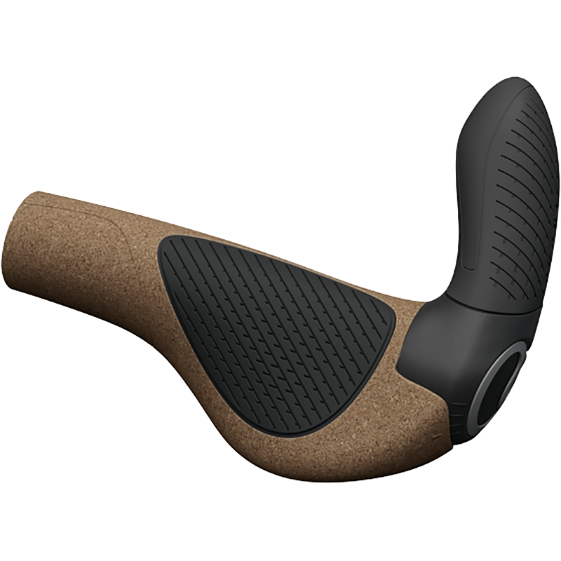 Balfes Bikes Ergon GP3 Evo Biokork Grips in Brown/Black | Free postage over £30, £10 off first order, price match & 0% finance.