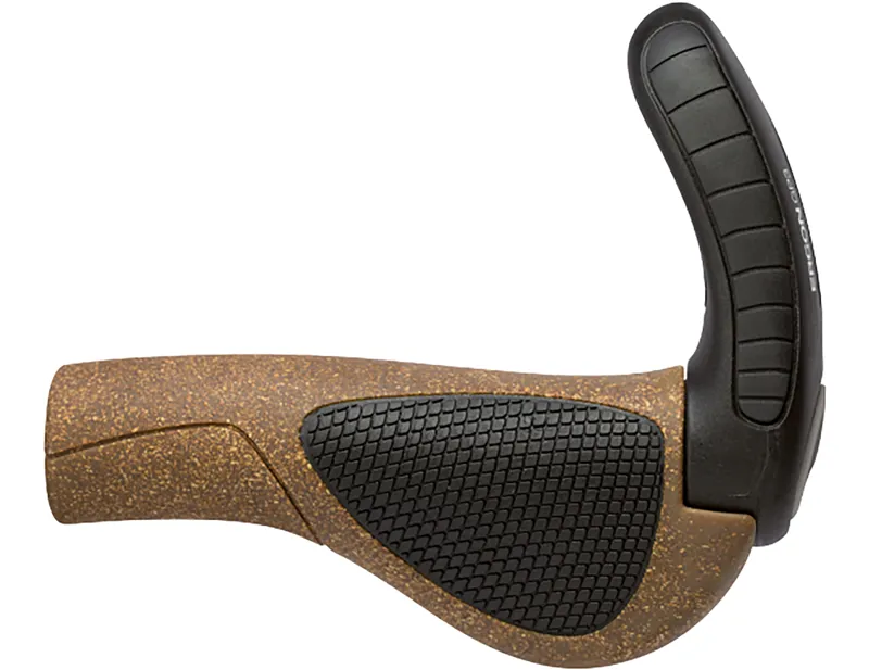 Ergon GP3 BioKork Small Grips in Brown/Black-1