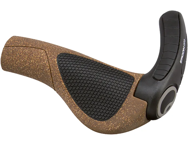 Ergon GP3 BioKork Small Grips in Brown/Black