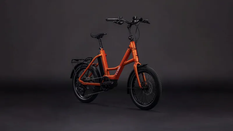 Cube Compact Hybrid 545 Electric Bike 2026 in Rustorage/Reflex-7