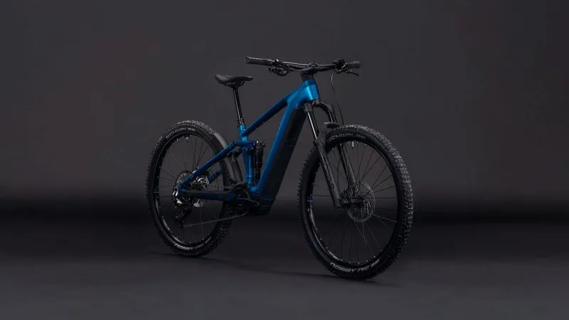 Cube Stereo Hybrid one44 Ex 800 Electric Full Suspension Mountain Bike 2026 ElectricBlue/Blue-7