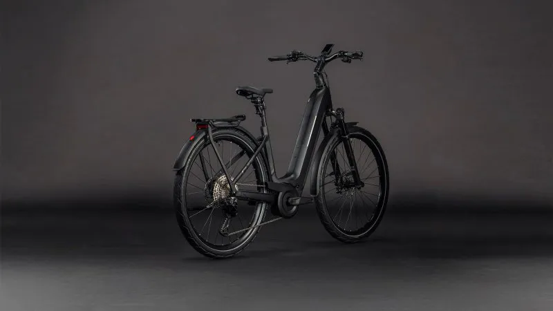 Cube Kathmandu Hybrid SLX 800 EE Electric Hybrid Bike 2026 in Silverdust/Chrome-6