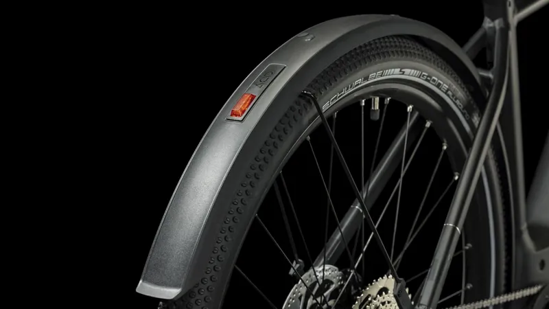 Cube Nuride  Pro 625  Electric Hybrid Bike 2024 In All Black/ Metall-2