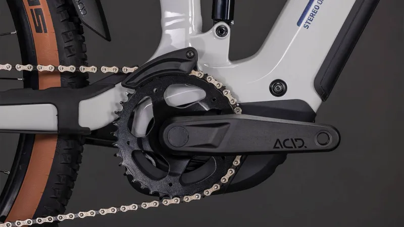 Cube Stereo Hybrid one22 Slx 800 Full Suspension Electric Mountain Bike 2026 in Greiege/Switch-2