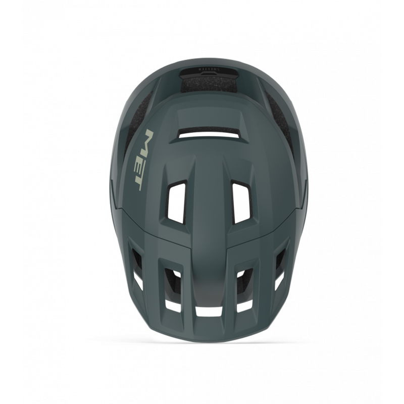 MET Shelter MTB Helmet in Blue-3