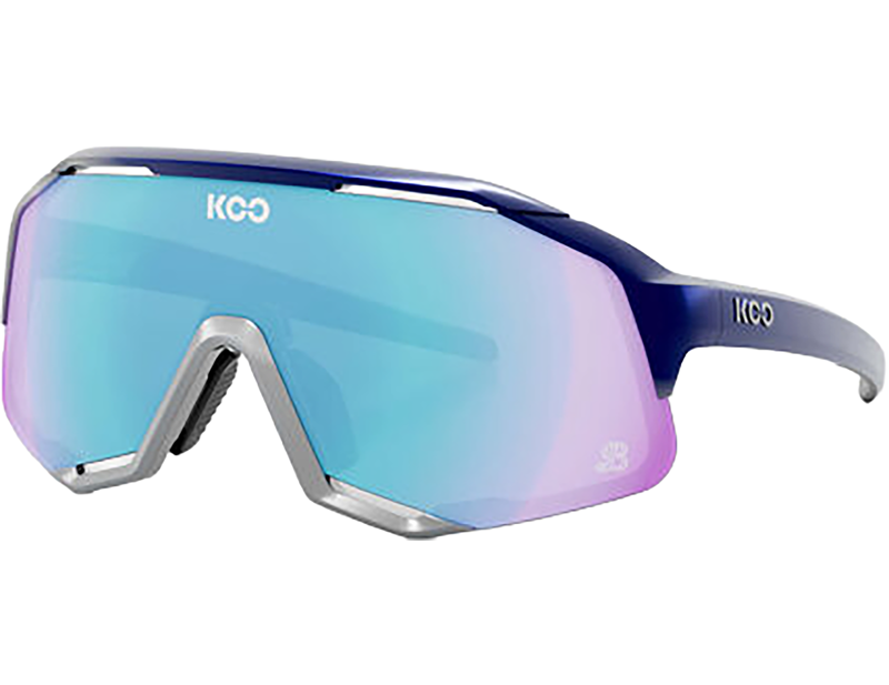 Balfes Bikes Koo Demos Sunglasses in Bora Red Bull Team Edition Blue Silver/Turquoise Mirror | Free postage over £30, £10 off first order, price match & 0% finance.